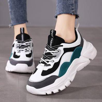 Thick Bottom Fashionable Sports Shoes